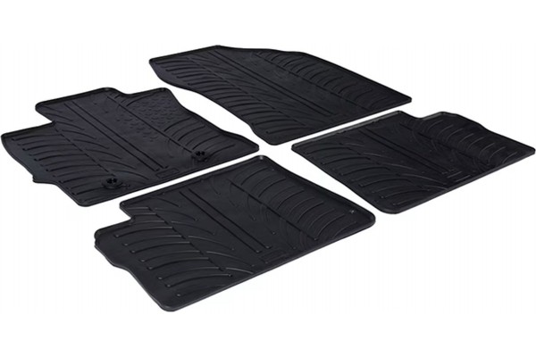 Πατάκια Αυτοκινήτου Gledring (0266) Συμβατά Με Toyota Auris 2012+ / Auris Touring Sport 2013+ / Auris Hybrid 2013+ 4Τμχ