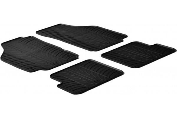 Πατάκια Αυτοκινήτου Gledring (0371) Συμβατά Με Lancia Ypsilon 09.2003-05.2011 4Τμχ