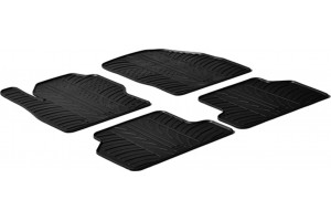 Πατάκια Αυτοκινήτου Gledring (0281) Συμβατά Με Ford Focus 2005+ / 2009+ 4Τμχ