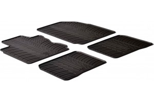 Πατάκια Αυτοκινήτου Gledring (0291) Συμβατά Με Nissan Note 2006-2012 4Τμχ
