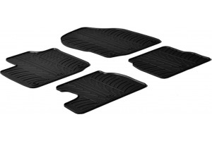 Πατάκια Αυτοκινήτου Gledring (0304) Συμβατά Με Honda Civic 5D (Μόνο Για Βενζινοκίνητα) 2012-04.2017 4Τμχ
