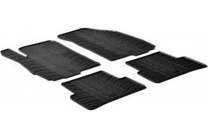 Πατάκια Αυτοκινήτου Gledring (0187) Συμβατά Με Chevrolet Aveo 5D 2011+ 4Τμχ