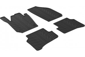 Πατάκια Αυτοκινήτου Gledring (0473) Συμβατά Με Skoda Fabia 5D 2014+ 4Τμχ