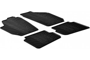 Πατάκια Αυτοκινήτου Gledring (0330) Συμβατά Με Skoda Fabia 2002+ / 2007-2014 4Τμχ