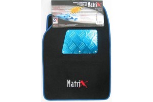 Μοκέτες Αυτοκινήτου Type-R Matrix Μπλε 5Τμχ