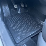 Πατάκια Σκαφάκια 3D Από Λάστιχο Tpe Για Vw Golf 7 VII/T-Roc/Leon 5F /Audi A3 8V/Audi Q2/Skoda Karoq Rizline 4 Τεμάχια Μαύρα
