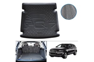 Πατάκι Πορτ-Παγκάζ 3D Σκαφάκι Αδιάβροχο Για Audi Q7 4L 05-15 Μαύρο Stardiamond
