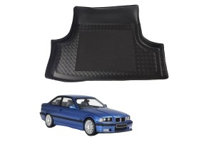 Πατάκι Πορτ-Παγκάζ 3D Σκαφάκι Για Bmw 3 E36 Caravan 95-01 Μαύρο 01-613 Pex