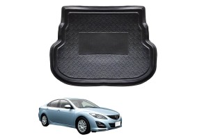 Πατάκι Πορτ-Παγκάζ 3D Σκαφάκι Για Mazda 6 08-12 Μαύρο Cik