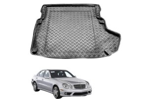 Πατάκι Πορτ-Παγκάζ 3D Σκαφάκι Για Mercedes-Benz E-Class W211 02-09 Sedan Μαύρο TLME2316 Rezawplast