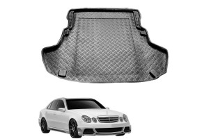 Πατάκι Πορτ-Παγκάζ 3D Σκαφάκι Για Mercedes-Benz E-Class W211 02-09 Classic Sedan Μαύρο Rezawplast