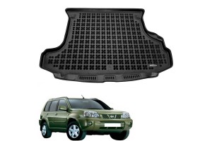 Πατάκι Πορτ-Παγκάζ 3D Σκαφάκι Για Nissan X-Trail T30 01-07 Μαύρο Rezawplast