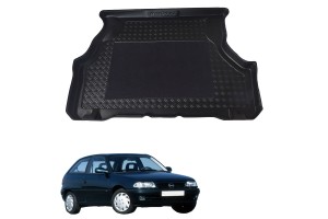 Πατάκι Πορτ-Παγκάζ 3D Σκαφάκι Για Opel Astra F 91-98 4D Μαύρο 01-227 Pex