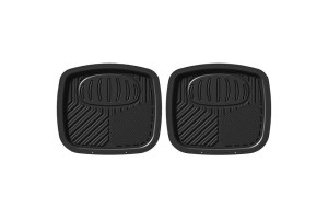 Πατάκια Αυτοκινήτου Σκαφάκια Πισινά Μαύρα 2 Τεμάχια