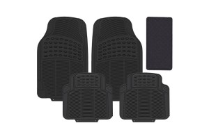 Πατάκια Αυτοκινήτου Sport Fidelity Μαύρα 5 Τεμάχια