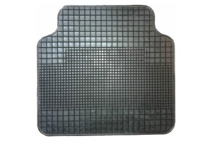 Πατάκια Αυτοκινήτου Διπλής Όψεως Πισινά Μαύρα 2Τμχ