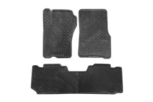 Πατάκια Αυτοκινήτου Συμβατά Με Mb W163ML 1998-2005 Μαύρα 3Τμχ