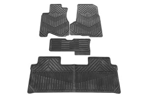 Πατακια Hd CRV-II 03-07 -ΜΑΥΡΑ- 4 Τεμ