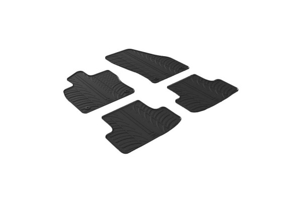 Πατάκια Αυτοκινήτου Gledring (0476) Συμβατά Με Skoda Karoq Suv (Αυτόματο & Μη Αυτόματο) 11.2017 4Τμχ
