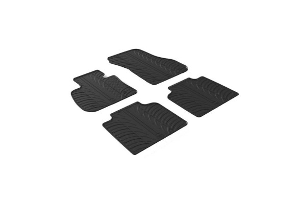 Πατάκια Αυτοκινήτου Gledring (0496) Συμβατά Με Bmw Series 2 Gran Tourer 2015+ 4Τμχ