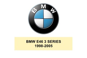 Σκαφακια Πατακια Ειδικα Σετ Μαυρα 4 Τμχ - B.E46 3 Series 98-05