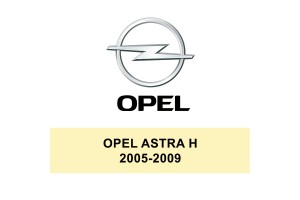 Σκαφακια Πατακια Ειδικα Σετ Μαυρα 4 Τμχ - O.ASTRA H 05-09