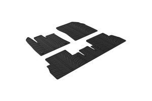 Πατάκια Αυτοκινήτου Gledring (0722) Συμβατά Με Citroen Berlingo / Peugeot Rifter / Opel Combo 02.2018+ / Round F