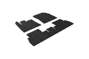 Πατάκια Αυτοκινήτου Gledring (0725) Συμβατά Με Opel Combo / Citroen Berlingo / Peugeot Rifter 2019 / Toyota Proace City 2020 / Fiat Doblo 2023 Without Switchingpassenger Seat