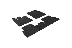 Πατάκια Αυτοκινήτου Gledring (0726) Συμβατά Με Opel Combo / Citroen Berlingo / Peugeot Rifter 2019 / Toyota Proace City 2020 / Fiat Doblo 2023 With Switching Passenger Seat