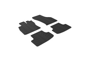 Πατάκια Αυτοκινήτου Gledring (0071) Συμβατά Με Vw Golf Vii 2012+ / Golf Vii Four Motion 2012+ / Se Leon 2013+ 4Τμχ