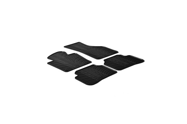 Πατάκια Αυτοκινήτου Gledring (0073) Συμβατά Με Vw Passat 2010-2014 / Passat Cc 4Τμχ