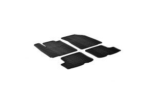 Πατάκια Αυτοκινήτου Gledring (0094) Συμβατά Με Dacia Sandero 2008-11.2012 4Τμχ