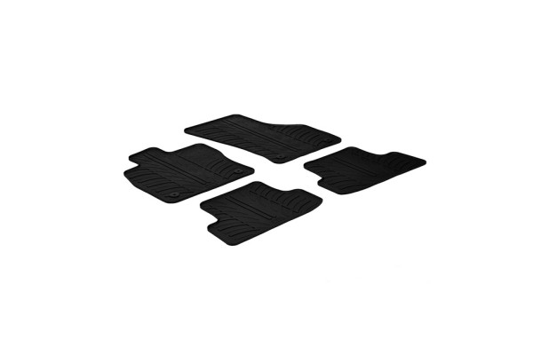 Πατάκια Αυτοκινήτου Gledring (0250) Συμβατά Με Audi A3 Sb & Sedan 3-5D 2012+ 4Τμχ