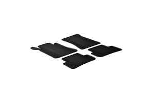Πατάκια Αυτοκινήτου Gledring (0326) Συμβατά Με Mercedes Benz C-Class W203 2001-2007 4Τμχ