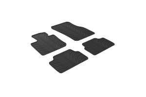 Πατάκια Αυτοκινήτου Gledring (0408) Συμβατά Με Mini One F55 (Μη Αυτόματο) 2014+ 5D 4Τμχ