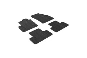 Πατάκια Αυτοκινήτου Gledring (0521) Συμβατά Με Land Rover Range Rover Evoque 2011-01.2019 4Τμχ