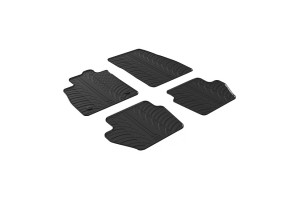 Πατάκια Αυτοκινήτου Gledring (0561) Συμβατά Με Ford Fiesta 08.2017+ 5D 4Τμχ