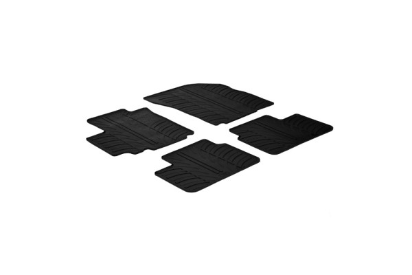 Πατάκια Αυτοκινήτου Gledring (0146) Συμβατά Με Fiat Sedici 2007+ / Suzuki SX4 2006+ 5D 4Τμχ