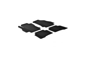 Πατάκια Αυτοκινήτου Gledring (0135) Συμβατά Με Citroen Nemo / Fiat Fiorino / Peugeot Bipper 2008+ 4Τμχ