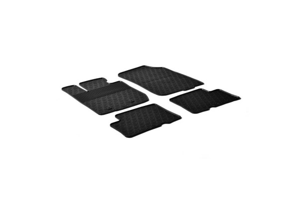 Πατάκια Αυτοκινήτου Gledring (0173) Συμβατά Με Dacia Duster 4x4 2010-2015 4Τμχ