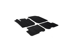 Πατάκια Αυτοκινήτου Gledring (0175) Συμβατά Με Dacia Sandero 5D 12.2012+ / Logan (Μη Αυτόματο) 2013+ 4Τμχ