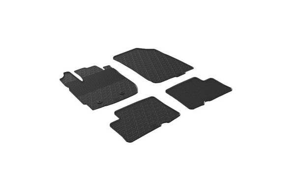 Πατάκια Αυτοκινήτου Gledring (0178) Συμβατά Με Dacia Duster 4WD / 2WD Fl 2005-12.2017 4Τμχ