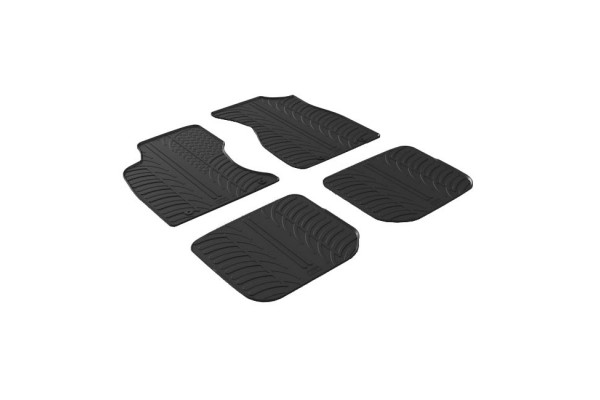 Πατάκια Αυτοκινήτου Gledring (0256) Συμβατά Με Audi A4 Avant & Sedan (Αυτόματο & Μη Αυτόματο) 1996-2000 4Τμχ