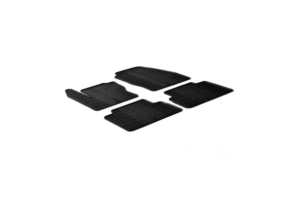 Πατάκια Αυτοκινήτου Gledring(0285) Συμβατά Με Ford C-Max 5D 2010-2014 4Τμχ