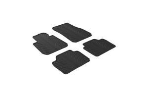 Πατάκια Αυτοκινήτου Gledring (0351) Συμβατά Με Bmw Series 5 F10 / F11 2010+ / 2013-02.2017 4Τμχ