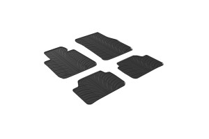 Πατάκια Αυτοκινήτου Gledring (0349) Συμβατά Με Bmw 1 F20 / F21 2011-08.2019 4Τμχ