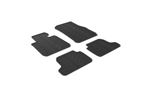 Πατάκια Αυτοκινήτου Gledring (0344) Συμβατά Με Bmw Series 2 Coupe 2014+ 4Τμχ