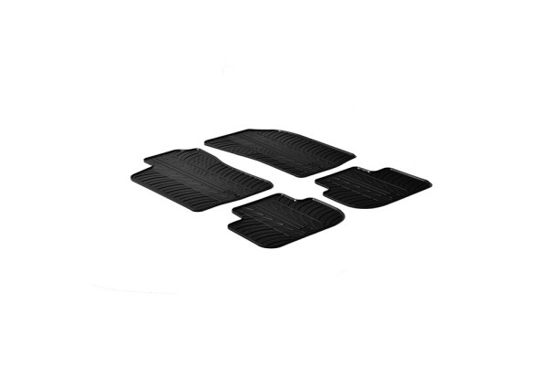 Πατάκια Αυτοκινήτου Gledring (0340) Συμβατά Με Alfa Romeo 147 2000+ / Gt 2004+ 4Τμχ
