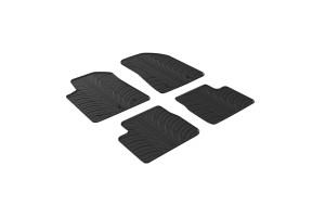 Πατάκια Αυτοκινήτου Gledring (0566) Συμβατά Με Alfa Romeo Giulietta Fl 2014+ 4Τμχ