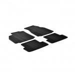Πατάκια Αυτοκινήτου Gledring (0042) Συμβατά Με Renault Megane Ii 2002-2008 4Τμχ